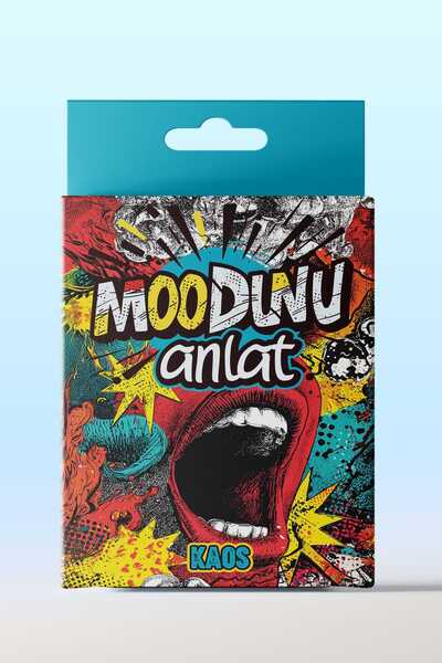 Planet Butik Tell Your Mood Card Game - Chaos