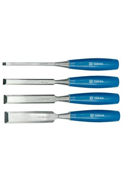Vorel Set of 4 Chisels for Wood, 25530