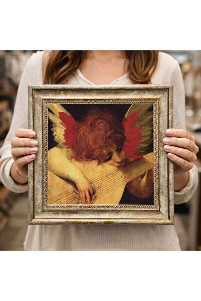 woodsia Decorative Framed Square Painting Dk0266