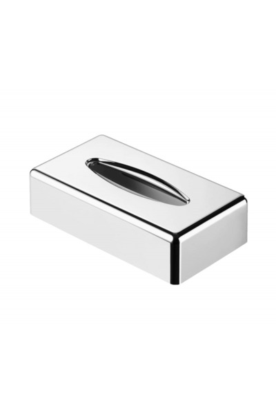 ESENIA Chrome facial tissue box dispenser