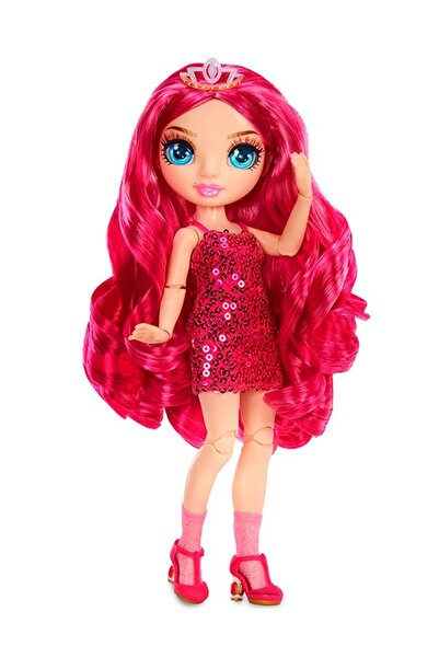Rainbow High Papusa Junior S2 &minus; Stella cu accesorii, 23 cm
