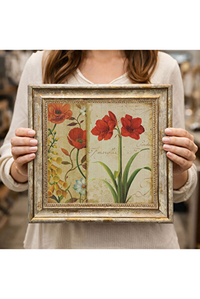 woodsia Decorative Framed Square Table Dc0243