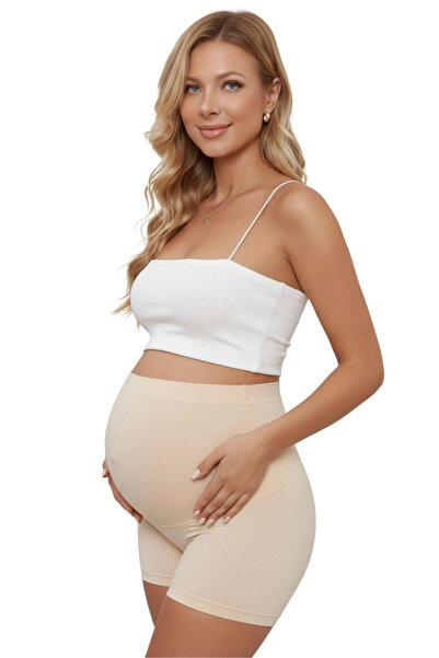 Çamaşır Kenti HAMİLE ŞORT DİKİŞSİZ KADIN AK4250