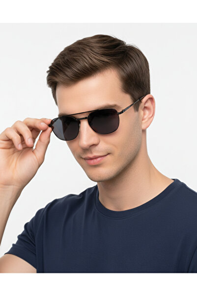 BLACK 8389 C1 54 Polarized Men's Sunglasses