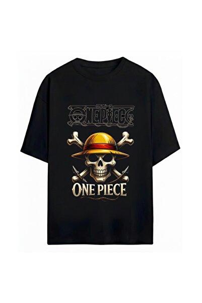 SVART WEAR Μπλουζάκι One Piece με στάμπα, Unisex, Oversize