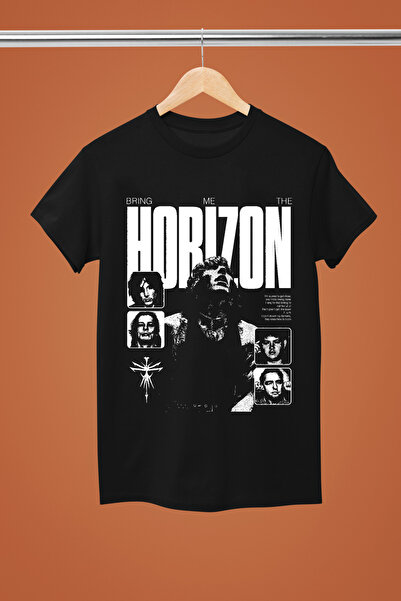MAGORS Bring Me the Horizon Bmth Printed Cotton Short Sleeve Regular Fit Rock...