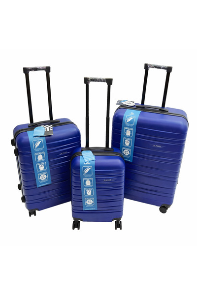 AT Performance Set of 3 AT PERFORMANCE® Suitcases, ABS with 360° Wheels – Lar...