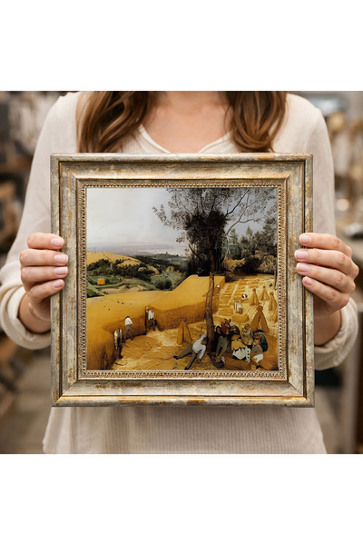 woodsia Διακοσμητικός Τετράγωνος Πίνακας με Κορνίζα DC0221