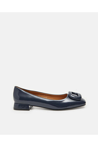 REDTAG Women Navy Courtshoes With Buckle Trim