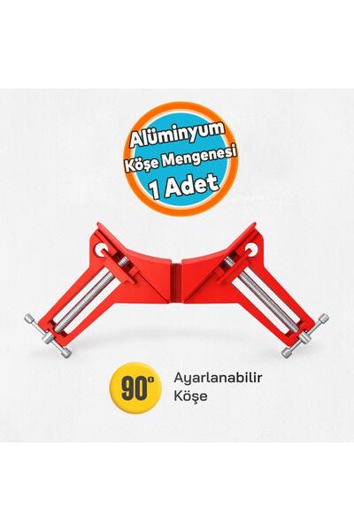 NZB (1 Adet) Hobi Profesyonel İşler İçin Kırmızı Alüminyum Köşe Birleştirme M...