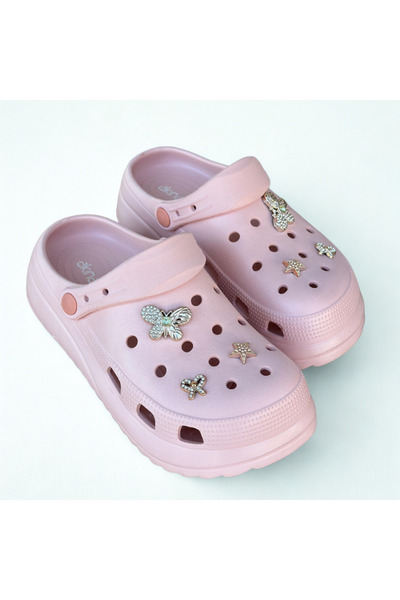 SPOKEN Ayakkabı & Kemer Ψηλές γυναικείες παντόφλες Παντόφλες Daily Butterfly ...