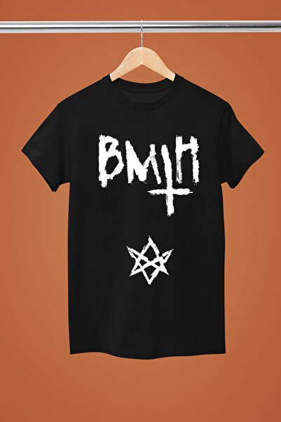 MAGORS Bring Me the Horizon Bmth Printed Cotton Short Sleeve Regular Fit Rock...