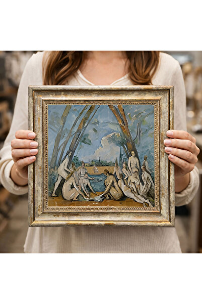 woodsia Tablou decorativ pătrat înrămat DC0223