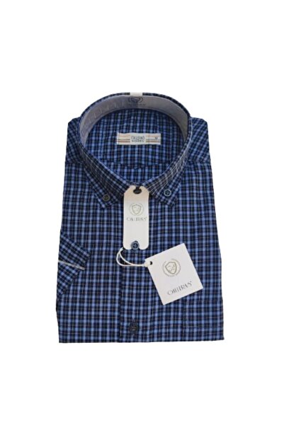 Ünal Giyim Classic Cut - Daddy-Hemd Mit Knopfkragen, Kurzen Ärmeln Und Taschen