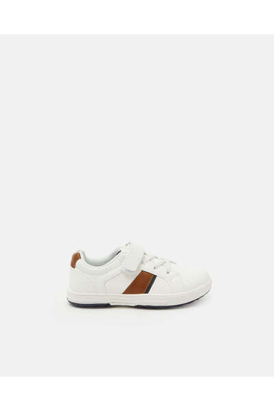 REDTAG حذاء رياضي للأولاد مخططة باللون الأبيض