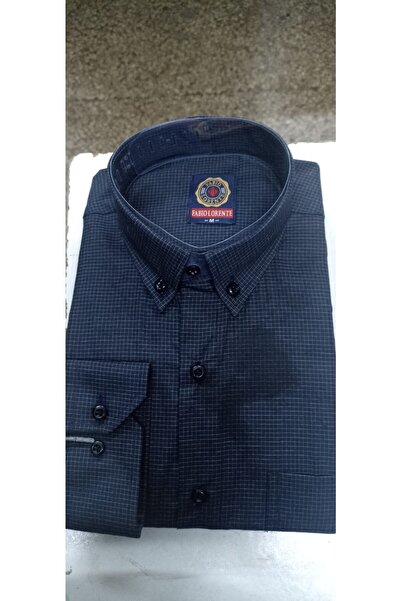 Nacar Baba Gömlek Cepli Klasik Kesim Pamuklu Yazlık Uzun Kollu