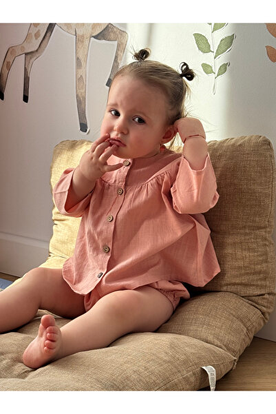 S.V.D SET BLUZĂ ȘI PANTALONI ROSA