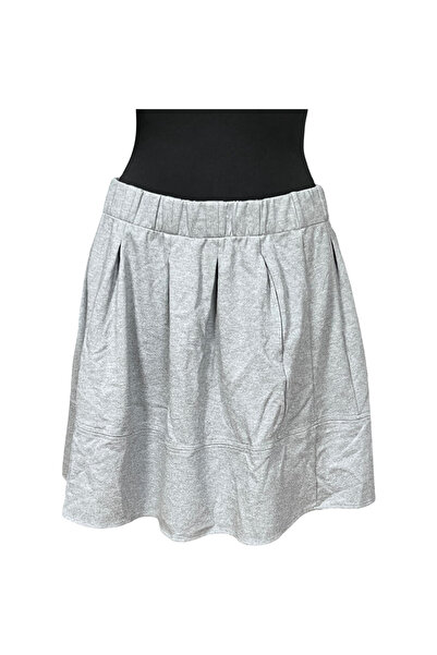 OEM Fustă Midi Moves - Material Aerisit, Stil Casual și Elegant - Gri, Mărime XL