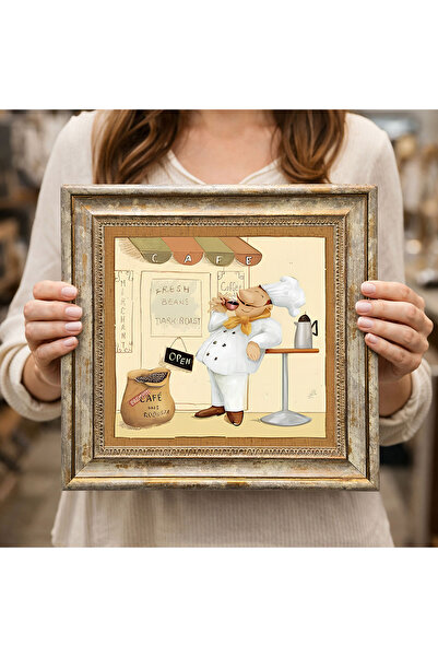 woodsia Decorative Framed Square Table Dc0230