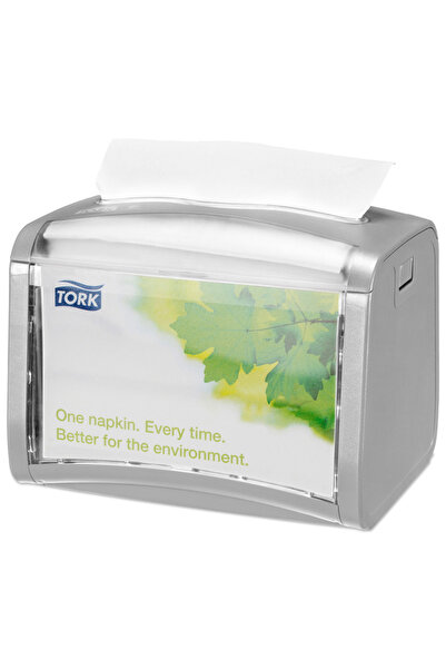 TORK Gray table napkin dispenser, 272613