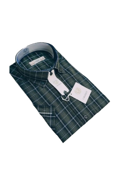 Nacar EN BABA YAKALI CEPLİ KISA KOL GÖMLEK