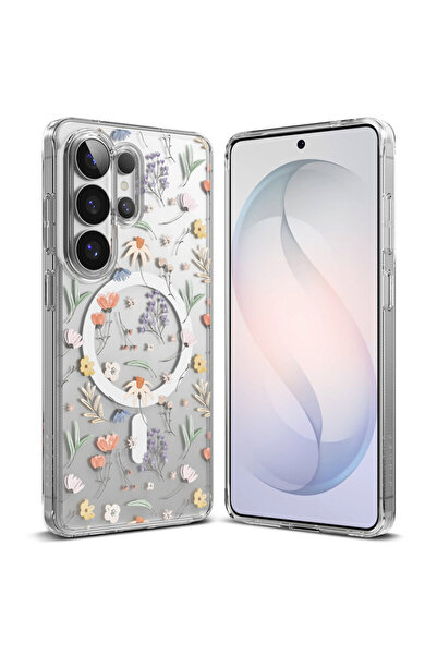 Ringke Samsung Galaxy S26 Ultra Fusion MagSafe, сухи цветя