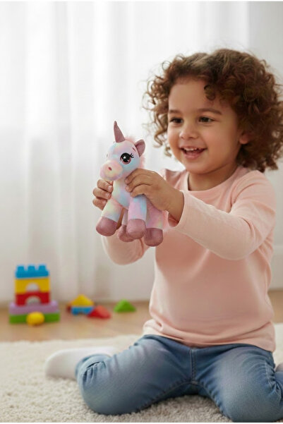 Tıfıl Toys Sevimli Unikorn 18 cm Peluş Oyuncak Pony