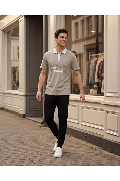 REDTAG قميص بولو رجالي بيج اللون