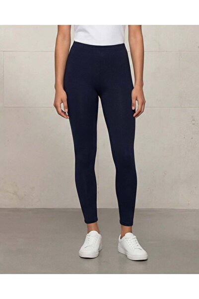 REDTAG بنطلون ضيق طويل للنساء باللون الكحلي