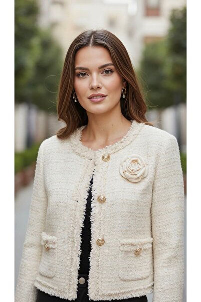 Rabiossa Kadın Buklet Ceket