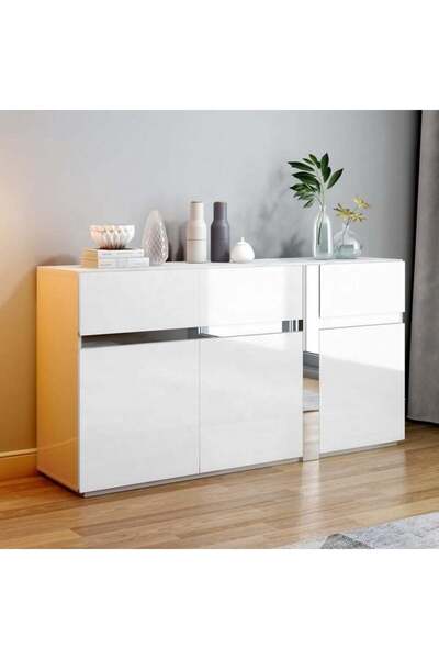 AWD Modern Sideboard Buffet Cabinet Home Coffee Bar-150cm
