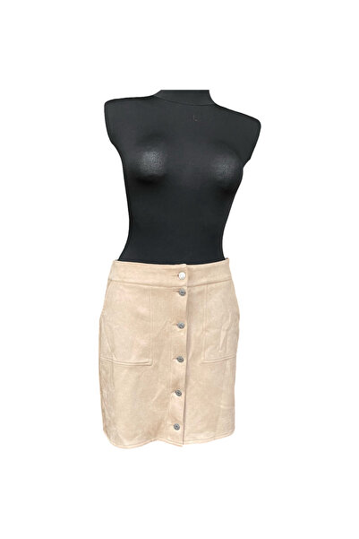 OEM NA-KD Midi Skirt - Airy Material, Flared Cut - Polyester and Elastane, Be...