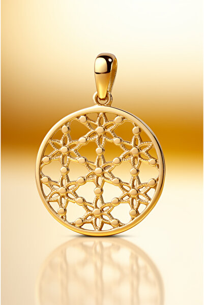 Giza Jewelry Yaşam Çiçeği Telqari Kolye Ucu