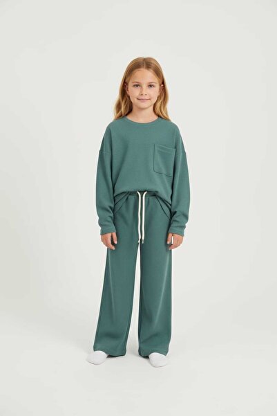 aden kids Set oversize pentru copii, 100% bumbac - Croială confortabilă unisex