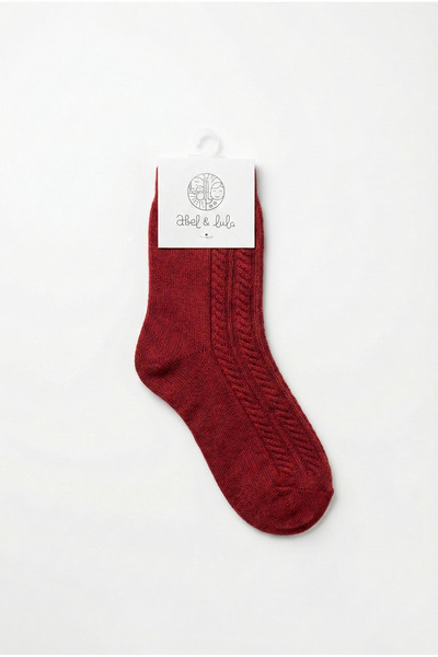 Abel & Lula Mayoral Abel&Lula Baby Boy Socks Red