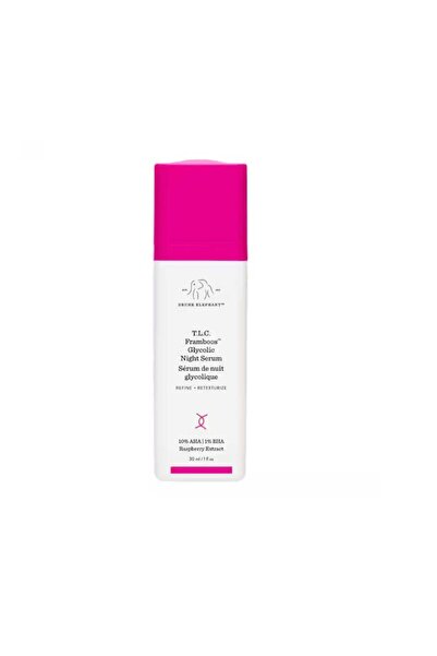 Drunk Elephant T.L.C. Framboos Glycolic Night Serum- Aha/Bha Night Renewal Se...