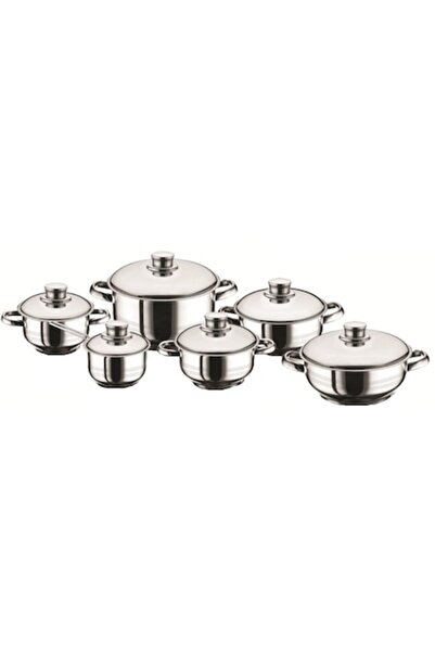 Arian Stainless Steel Pot Set 12 Pieces