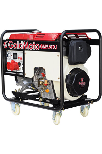 Genel Markalar GoldMoto GM9.5TDJ 8.7Kva Trifaze Marşlı Dizel Jeneratör