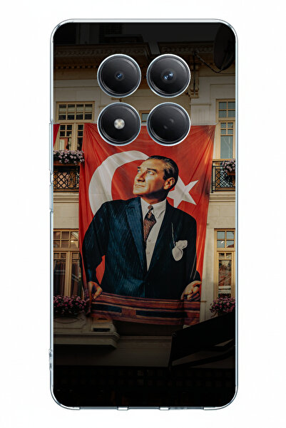 TechTree حافظة سيليكون متوافقة مع هاتف Redmi Note 15 PRO 5G مزينة بتفاصيل الع...