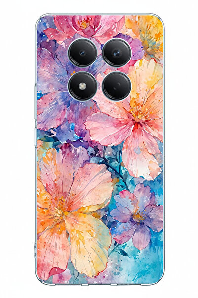 TechTree حافظة سيليكون مطبوعة بألوان زاهية متوافقة مع Redmi Note 15 PRO 5G