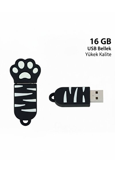 Spezia USB BELLEK - 16 GB Sevimli Kedi Patisi temalı USB bellek