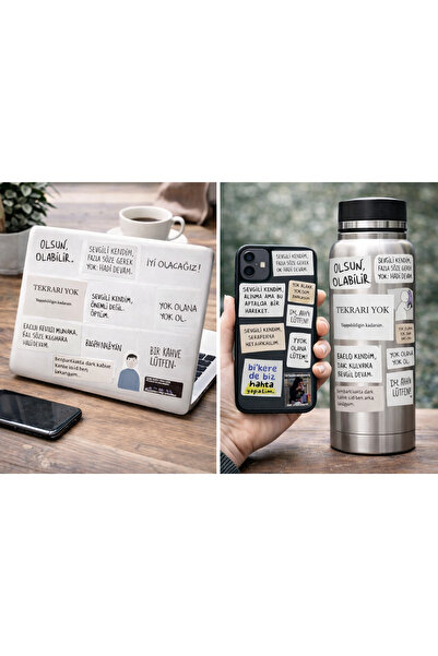 Limitless Design مجموعة ملصقات مكتوبة بعنوان My Dear Lover مقاس 22x30 سم - بم...