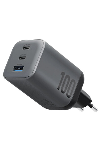 Energea AmpCharge Mini 100 2 Adet 100W Type-C ve 1 Adet 30W USB Çıkışlı PD PP...
