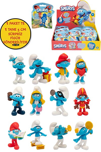 TOYFEST مجسمات شخصيات السنيورز المفاجئة مقاس 5 سم - قطعة واحدة