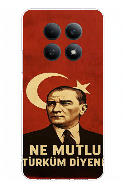 TechTree Redmi Note 15 4g Compatible What a Happy Turkey Flag Ataturk Printed...