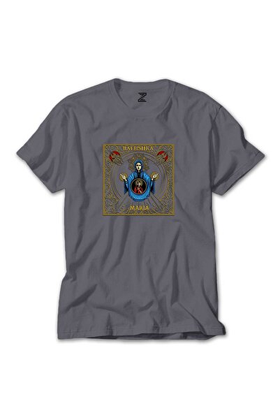 CrowsGate Batushka Raskol dizajn šarene majice sive boje veličina 5XL