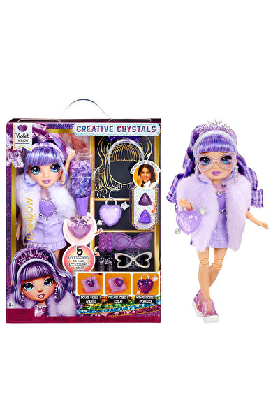 Rainbow High Papusa Violet Willow „Rainbow High” seria Creative Crystals
