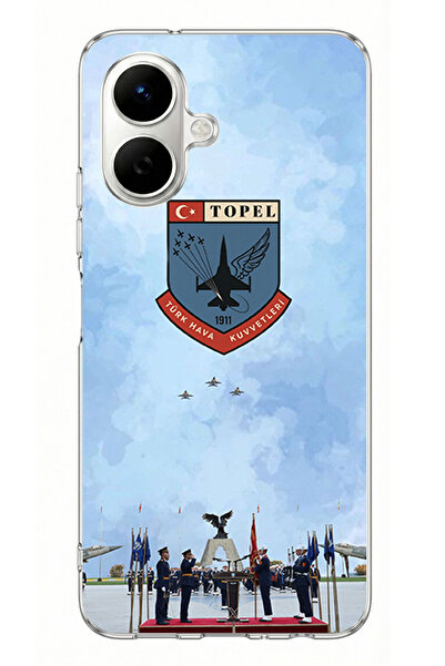 TechTree حافظة سيليكون مطبوعة من إنفينيكس سمارت 10 متوافقة مع القوات الجوية ا...