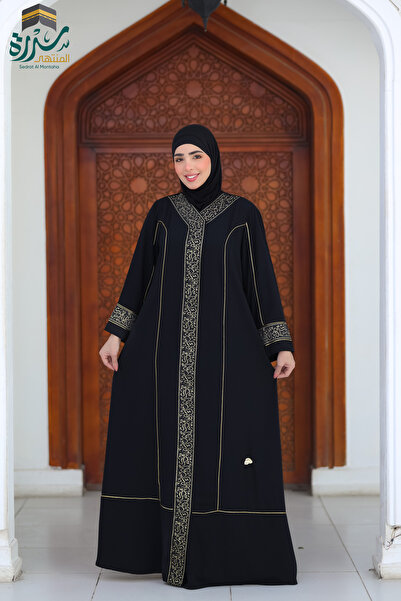 SIDRAALMONTAHA عباية موديل سنا لاطلالة مميزة مناسبة للخروجات وللمناسبات بدون ...