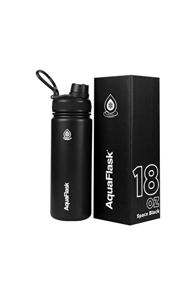 AquaFlask Regualr Space Black 18oz